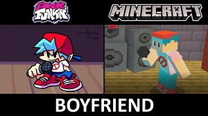 FRIDAY NIGHT FUNKIN' IN MINECRAFT (ANIMATION)