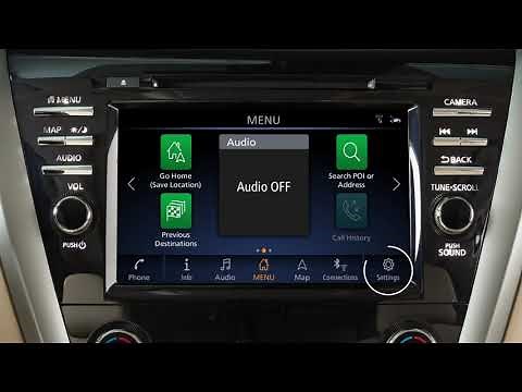 2022 Nissan Murano - Control Panel and Touch Screen Overview