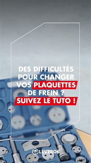 LEVEROK on Instagram: "Des difficultés pour changer vos plaquettes de frein ? Suivez le tuto ! Le Kit repousse piston Leverok à 29,90€ va vous faciliter la vie ! 🙏🔧 #outillage #leverok"