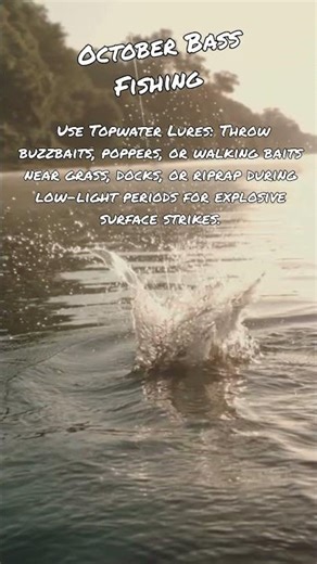 October Bass Fishing Tips #3