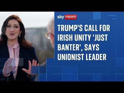 Deputy first minister says it's 'naff' to suggest Trump supports reunification