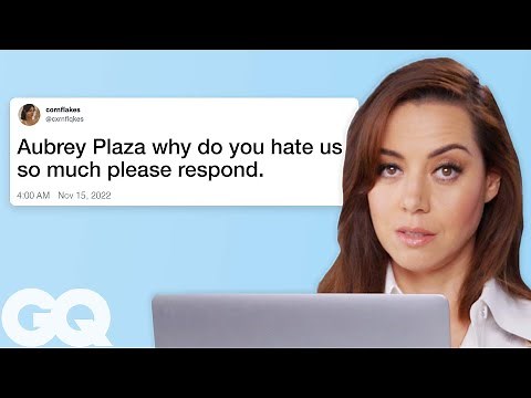 Aubrey Plaza Replies to Fans on the Internet | Actually Me | GQ