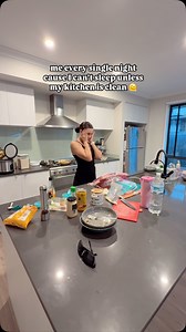 Anyone else can’t relax until the kitchen is clean 😬? I love waking up to a clean space 🙌🏽 but I do sometimes just want to turn the light off & go to sleep 🤣 #cleaning #cleanwithme #cleaningmotivation #clean #cleaningtips #cleaninghacks #relatable | Cleanwithnessa