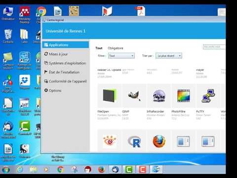 Utiliser le centre logiciel