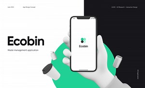 Ecobin | Waste Management App UI/UX