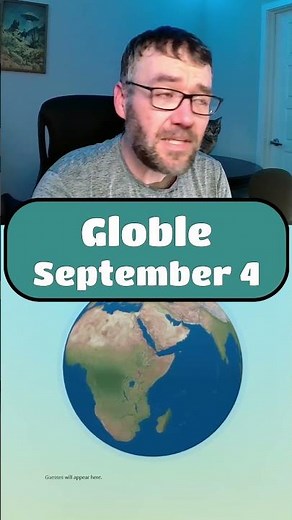 Globle - September 4 #dailygame #gameplay #globle #geography