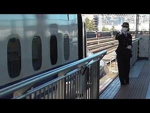 東海道新幹線N700Aこだま女性車掌