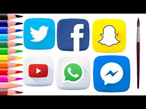 how to draw social media logos easy step by step drawing | social media icon| BEBO