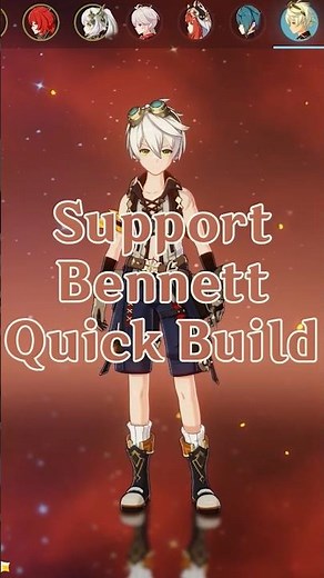 Best Bennett Build Guide in Just 60 Seconds! #genshinimpacthindi #bennettbuild #shorts