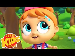 Boo Boo Song | Super Supremes Cartoon Videos | Kids Songs from Super Supremes