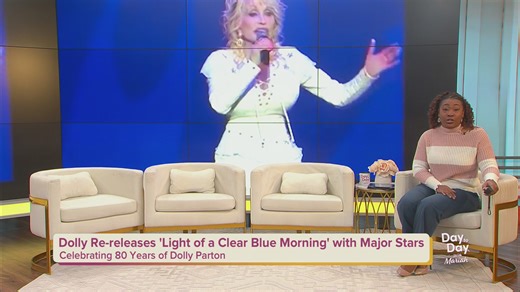 Dolly re-releases 'Light of a Clear Blue Morning' with major stars | Day to day with Mariah