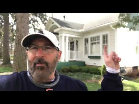 Raindrop Gutter Guard 5 Year Review. House With Giant Pine Trees And Tons Of Pine Needles.