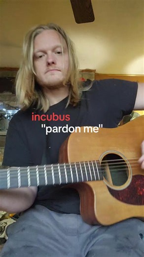 I am playing an acoustic cover of "pardon me" by incubus. I am playing in standard D tuning on my acoustic martin guitar. #fyp #foryoupagereels #acousticguitar #acousticcover #rocknroll #guitar #incubus | Zach Joseph Almany
