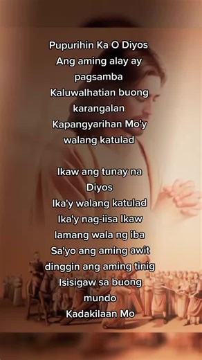 Pupurihin Ka O Diyos - Isang Awit ng Pagsamba