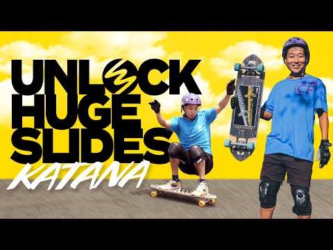 Katana Longboard For Massive Slides - So Tanaka x Landyachtz
