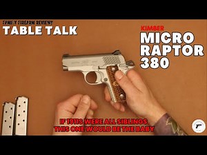 Kimber Micro Raptor 380 Unboxing And Disassembly