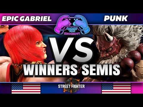 ATKO 8 ($2500) WINNERS SEMIS - Epic Gabriel (Marisa) Vs. Punk (Akuma) - Street Fighter 6 - SF6