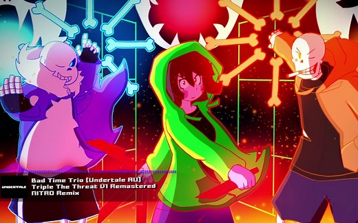 【Undertale音乐】三重审判Bad Time Trio