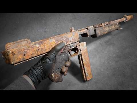 Restoring a WW2 Thompson SMG (for real)