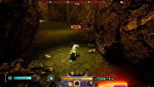 This indie developer is making a single player title inspired by MMO raids, where you have to protect your teammates by tanking attacks, so Don't Lose Aggro!