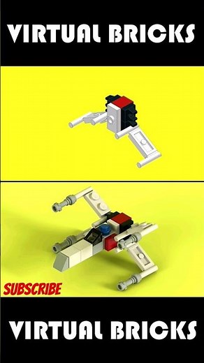 Tutorial lego Star Wars nave x wings como construir paso a paso una nave lego mech moc ship lego