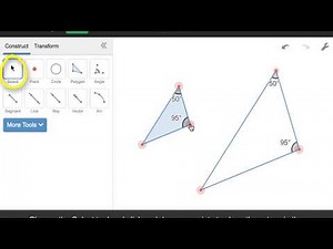 Mini Constructions with Desmos Geometry: Similar Triangles