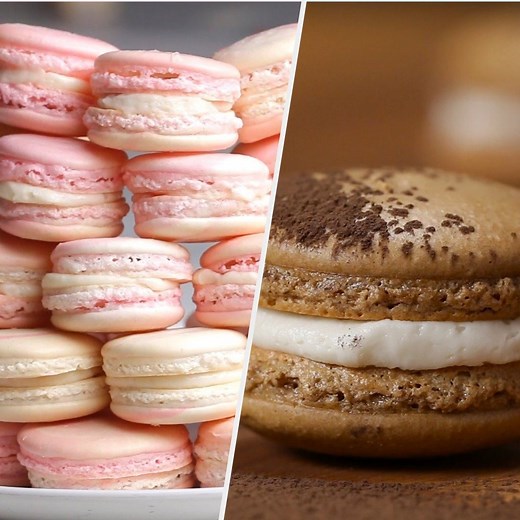 Feeling fancy? Try one of these six macaron recipes and bake like a pro! Recipes: https://tasty.co/compilation/6-macaron-recipes-to-satisfy-your-cravings | Tasty
