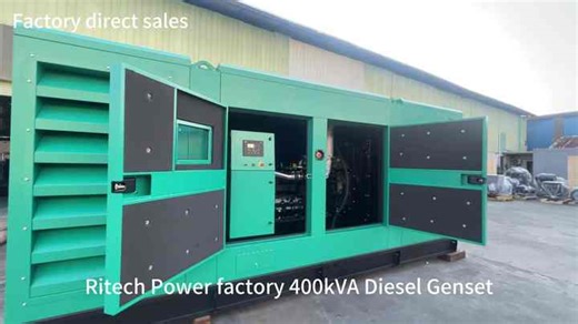 Ritech Perkins 625kva Diesel Generator Three Phase Silent Diesel 700Kva 650Kva Power Station Container Power Generator Diesel