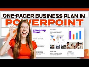 How to Create a One Pager Business Plan Slide in PowerPoint