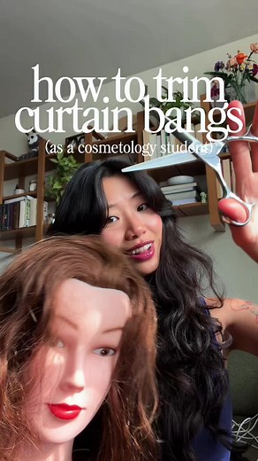 How to Cut Curtain Bangs at Home — Step-by-Step Curtain Bangs Tutorial