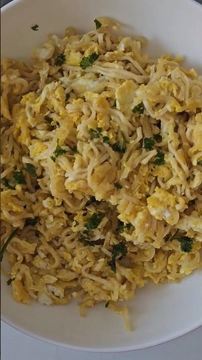 Ramen Scrambled Eggs