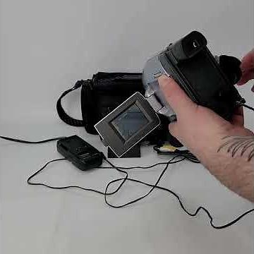 Showcasing The Panasonic Palmcorder VHS-C Camcorder PV-L453D Working & Recording! For Sale on eBay!