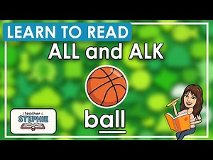 Learn to Read | ALL and ALK Words Phonics Story (Decodable Reader)