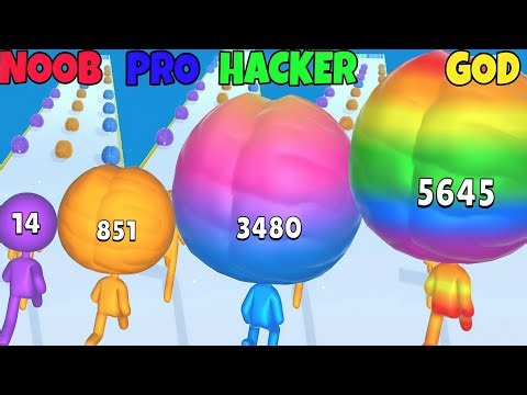Wow Amazing Gameplay🔑🎮 NOOB VS PRO VS HACKER VS GOD in Big Brain Rush