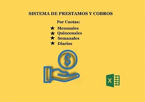 Sistema De Prestamos Y Cobros Por Cuotas En Todos Los Plazos en Excel - Jorge  | Hotmart