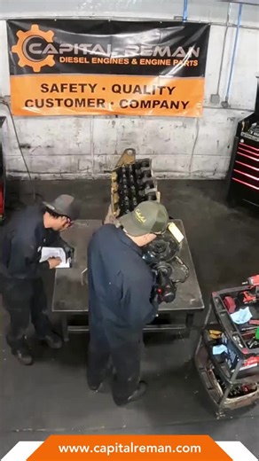 Precision Engine Assembly at Capital Reman