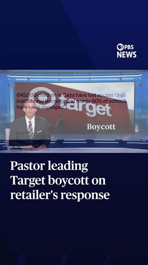 50K views · 1.7K reactions | Target is reeling as sales have stalled and its stock price has plunged. The company faced backlash after a rollback of its DEI initiatives prompted a boycott that slowed store traffic nationwide, one of the factors that pushed CEO Brian Cornell to step down. Now, Target is scrambling to reset its image. PBS News Hour's Geoff Bennett discussed more with Pastor Jamal Bryant, who spearheaded the Target boycott. | PBS NewsHour | Facebook