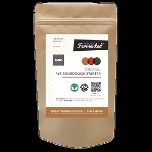 Organic Rye Sourdough Starter Culture | Freshly Fermented