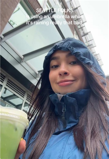 like will people judge me? bc I am so close to giving up and using umbrellas ☂️🌧️ #seattle #rain #gloomy #washington