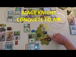 MAGE KNIGHT [FR] Présentation du jeu et Scénario "Conquete Eclair" en Solo (1/4)