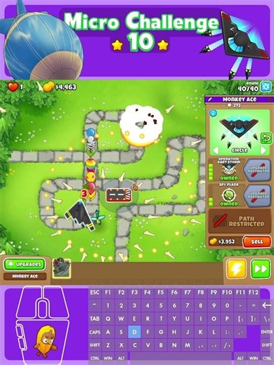 Bloons TD6, Operation Blue-Potato, Micro Challenge 10