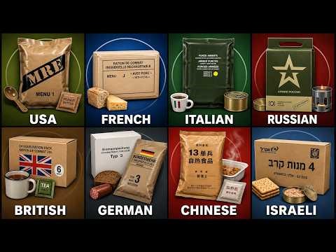 What Soldiers Eat Around the World