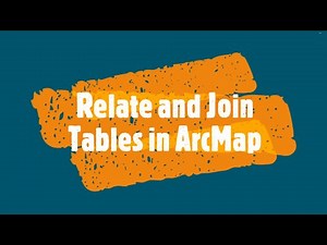 Join and Relate Tables in ArcGIS || Linking Attribute Tables in ArcGIS