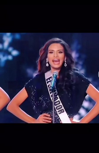 Nothing but love for Miss France, but her scream sent me into a giggle fit. #KAYKissCountdown #missuniverse #MissFrance #last2022tiktok #iscreamyouscream #viral #justforlaughs #funnyanimals #scream #fyp #nye