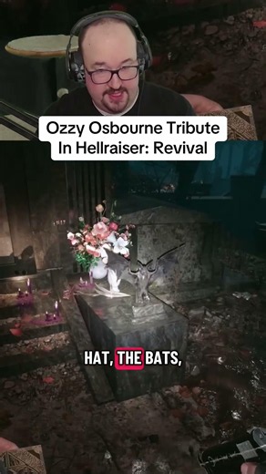 Ozzy Osbourne tribute in Hellraiser: Revival game