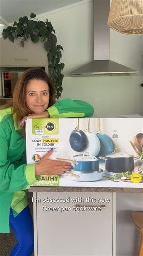 Beautiful. Functional. PFAS-free. The new GreenPan cookware looks as good as it cooks - easy to use, easy to clean, and with NO NASTIES in the non-stick coating. | Briscoes