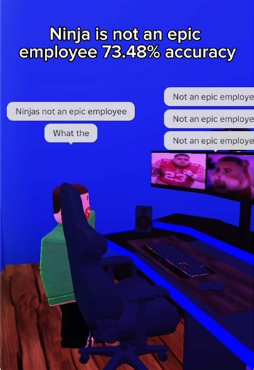 What Is Los Doing #roblox #funny #fyp #viral #lospollostv | ninjas not an epic employee