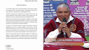 Yo, Luis Alfonso Chango ofrezco mis disculpas públicas al señor Michel Deller y a los dirigentes del Club Independiente del Valle, por las expresiones realizadas el 20 de septiembre de 2025, al término del partido correspondiente a la fecha 29 de la Liga Ecuabet Serie A y también de las expresiones emitidas 19 de agosto de 2025 al finalizar el partido de la Conmebol Sudamericana en la que se enfrentaron Mushuc Runa S. C. e Independiente del Valle. Extiendo mi respeto al señor Deller, a su dirige