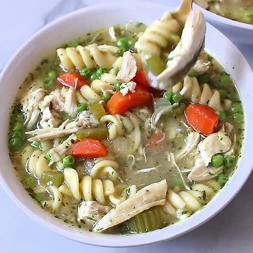 Instant Pot Chicken Noodle Soup