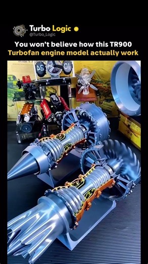 TR900 Turbofan Engine Model